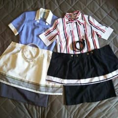 【ちーちゃん様専用】デニーズ制服 水色ワンピースのサムネイル