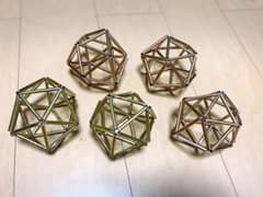 ヒンメリ　5個　ウェディングに★のサムネイル