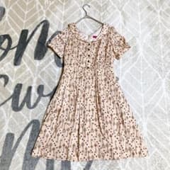 DOLLY GIRL BY ANNA SUI 鍵柄ワンピース ピンク系 Mサイズのサムネイル