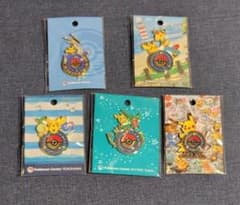 は*️様 ポケモンセンター　ロゴピンズカントー5種セットのサムネイル