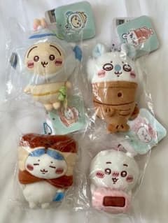 ちいかわ ぬいぐるみ マスコット 中国杭州限定4種セット - メルカリ