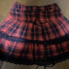 チェック柄スカートのサムネイル
