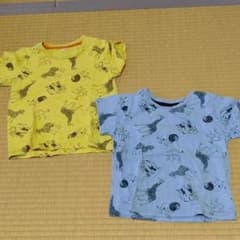 動物柄Tシャツ 120 ２点セットのサムネイル