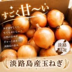あま〜くて美味しい淡路島産完熟玉ねぎ少し訳あり品20kgのサムネイル