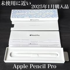 未使用に近い 2025年1月購入品 付属品有り Apple Pencil Pro - メルカリ