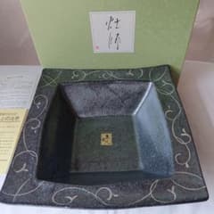 銀絵付け盛鉢 角型のサムネイル