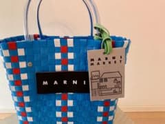 MARNIピクニックバッグ ブルーのサムネイル