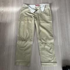 Supreme チノパン クラウンロゴ W34 Supreme チノパン クラウンロゴ W34 - メルカリ