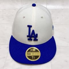 New Era 59FIFTY LAキャップ 7 1/4 ドジャース　青