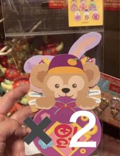 香港ディズニー♡ポチ袋♡ダッフィーフレンズ2点セットのサムネイル