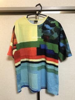 ＊nwo様専用　APPLEBUM カラフルストライプ Tシャツ Lサイズのサムネイル