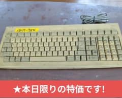 □NEC PC 9800シリーズ用キーボード 本体KB07-98W ジャンク - メルカリ