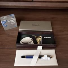 ペリカン　スーべレーンM600 ブルー縞　インク4001のサムネイル