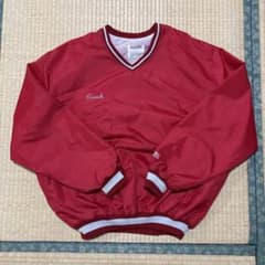 DeLONG ナイロンジャケット プルオーバー 2XL レッドのサムネイル