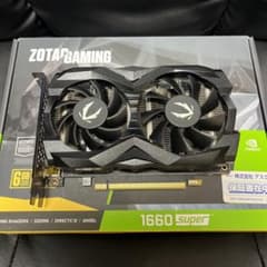 ZOTAC/GTX1660super/6gb/nvidiaのサムネイル