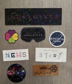 NEWS ライブツアー ステッカーセットのサムネイル