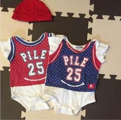 ベビー服70センチ2枚セット一枚帽子のサムネイル