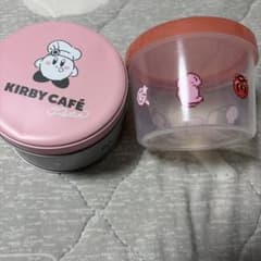 Kirby Café Petit 캔 케이스 & 이치 반 쿠지 D상 용기 세트 상자 없음