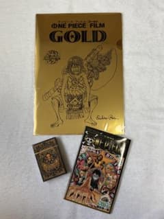 ONE PIECE FILM GOLD 3点セットのサムネイル