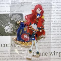 アイカツスターズ！ 香澄夜空 アクリルバッジスタンドキーホルダー 