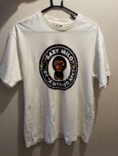 A BATHING APE ベイビーマイロ Tシャツ ホワイト　L
