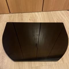 最終値下げ　山善テレビ回転台 GKE-600 黒 600mm x 395mmのサムネイル