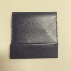 アブラサス (abrAsus) 薄い財布 ネイビー × ピンクのサムネイル