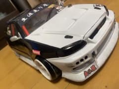ラジコン ミサイルドリフトパンドラRCボディ スカイライン R34 カスタム塗装のサムネイル