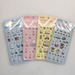 ミッフィー ぷくぷくシール　4種類セットのサムネイル