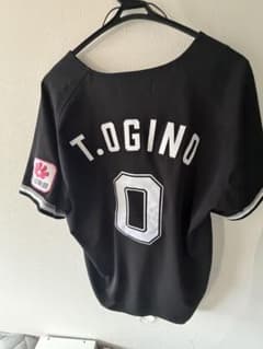 千葉ロッテマリーンズ 荻野貴司 ユニフォーム 0番 ビジター Lサイズ