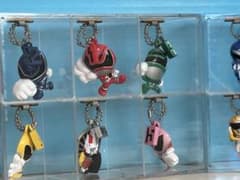 戦隊ヒーロー ミニフィギュア キーホルダー まとめ売りのサムネイル