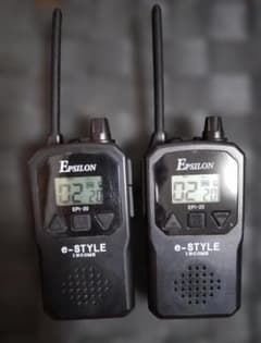 EPSILON e-STYLE トランシーバー EPi-20 2台セットのサムネイル