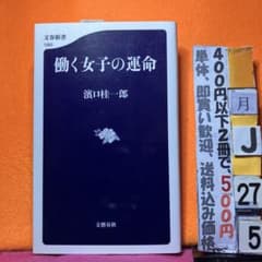 일하는 여자의 운명 하마구치 가쓰라 이치로 분춘 신서