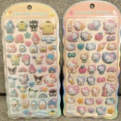 コットンパフィーシール サンリオ 2枚セットのサムネイル