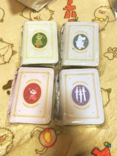 【タイトー限定】ムーミン　リボン付きブック型　ポーチ　4種セット