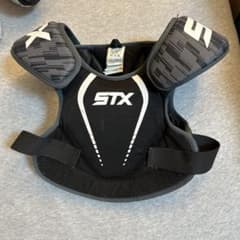 STX ラクロス用プロテクター ブラック/グレーのサムネイル