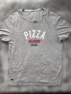 PIZZA DELIVERY SERVICE Tシャツ グレーXLのサムネイル