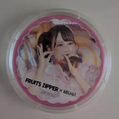 FRUITS ZIPPER 마츠모토 카렌 라운드 원 아크릴 코스터
