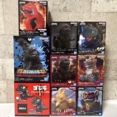 ゴジラ フィギュア まとめ売りセット 鎮座獣 怪獣咆哮撃 デフォルメ