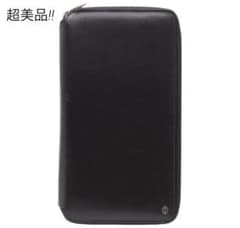 R2959 超美品 カルティエ パシャ レザー ラウンドファスナー長財布 
