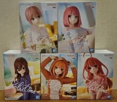 五等分の花嫁∽ Relax time 一花 二乃 三玖 四葉 五月 フィギュア