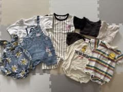 80サイズ ロンパース まとめ売りのサムネイル