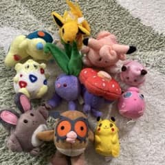 1998-99ポケモンぬいぐるみ11点のサムネイル