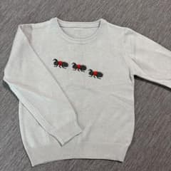 INSECT COLLECTION グレー セーターのサムネイル