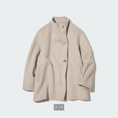 UNIQLO ダブルフェイスショートコートのサムネイル