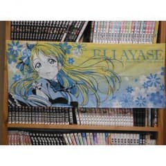 えりちのタオル、らんちょマット、缶バッジ、ウエハース、ラブライブクリアファイルのサムネイル