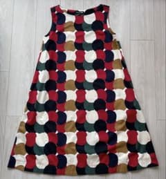 【新品未使用】UNIQLO Marimekko ノースリーブワンピース　Mのサムネイル