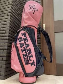 used パーリーゲイツ　ニコちゃん　ゴルフバッグのサムネイル