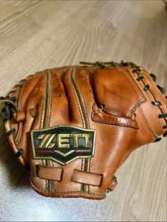 ZETT 硬式グローブ Dオレンジ（ほぼ赤）のサムネイル