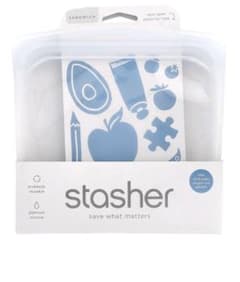 キ*ン様 stasher 保存バッグ サンドイッチ 透明 クリア 828ml スのサムネイル